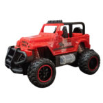 Off Road Vehicle Speed Car RC Jeep With Smoke Effect - Red
