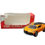 Die Cast Exquisite Models 1.39 scale - Orange Bugatti - Image 2