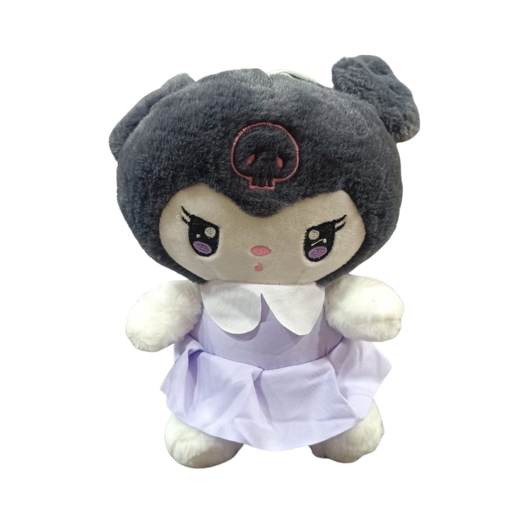 3181944 Cute Kuromi in Purple Dress - 22 CM - Image 1