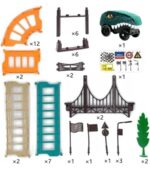 Dino Train Track Double Floor - Train Set - Big - Image 4