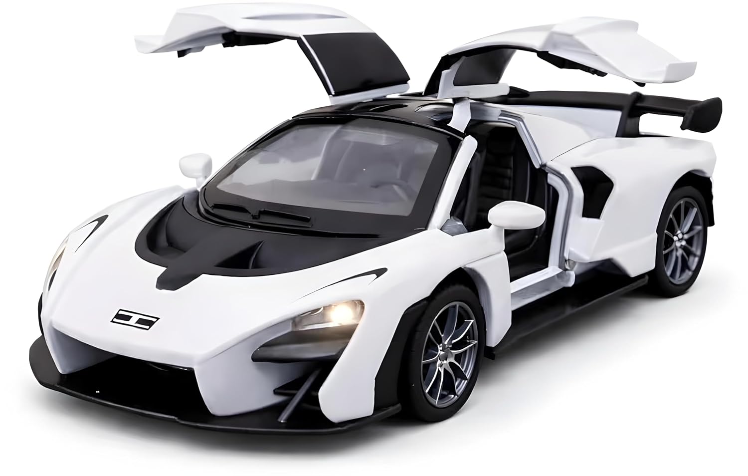 3162428 MCLAREN SENNA 1.36 Size- White - Image 1