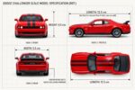 Alloy Car Dodge Challenger 1.32 Scale - Image 2