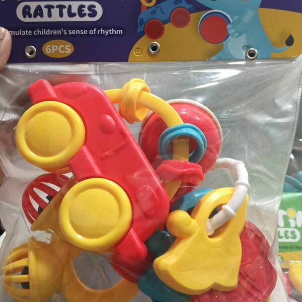 TIm Tim Rattles 6 pcs - Rhino