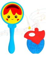 Tim Tim Rattles with Teether - 2pcs